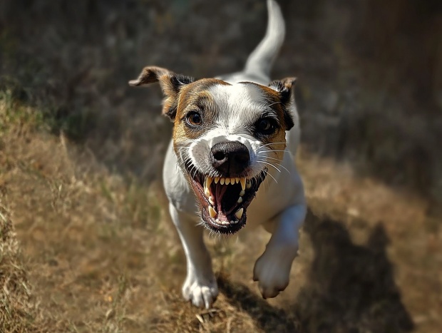 Angry Dog expression