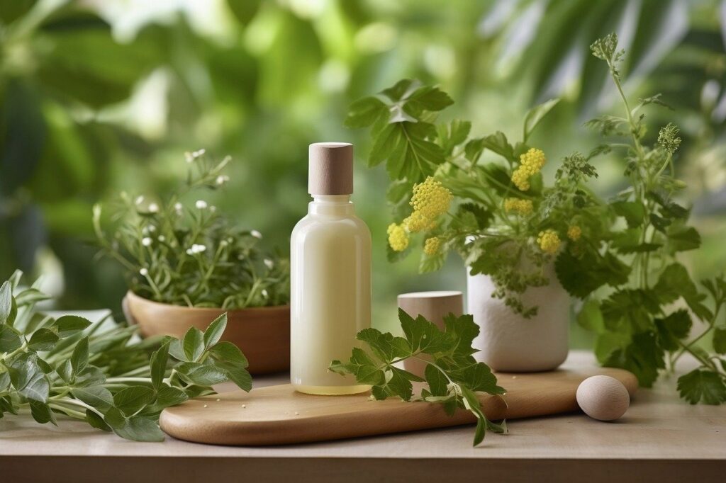 Shampoo made with natural ingrediants