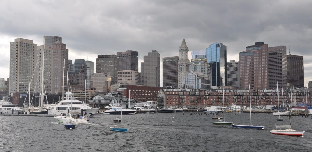 View of Boston, Massachusetts 