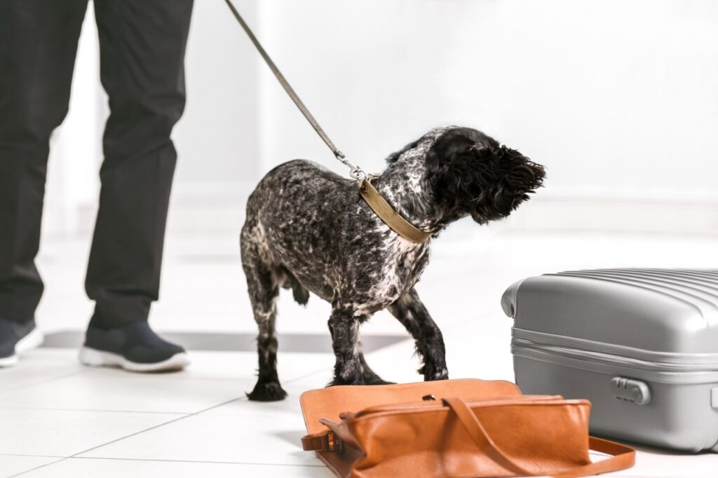 Dog scanning bags