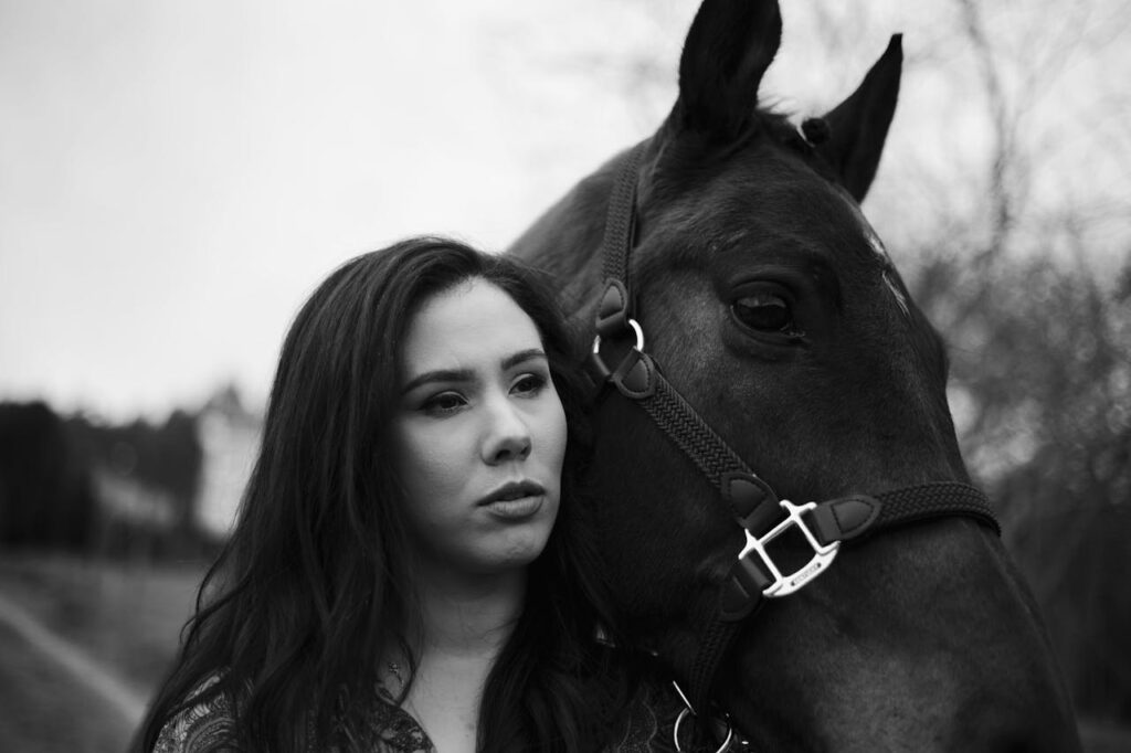 horse and owner
