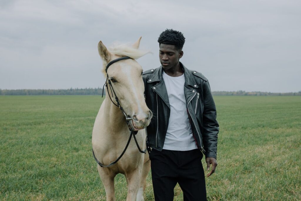 horse and owner