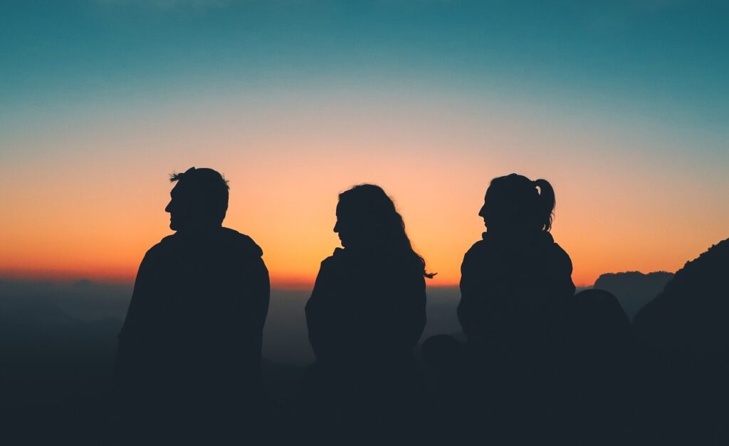 Three friends