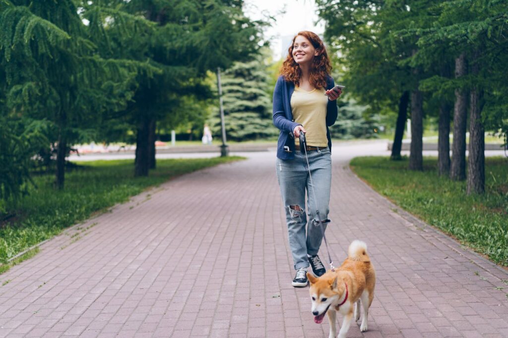 dog walking