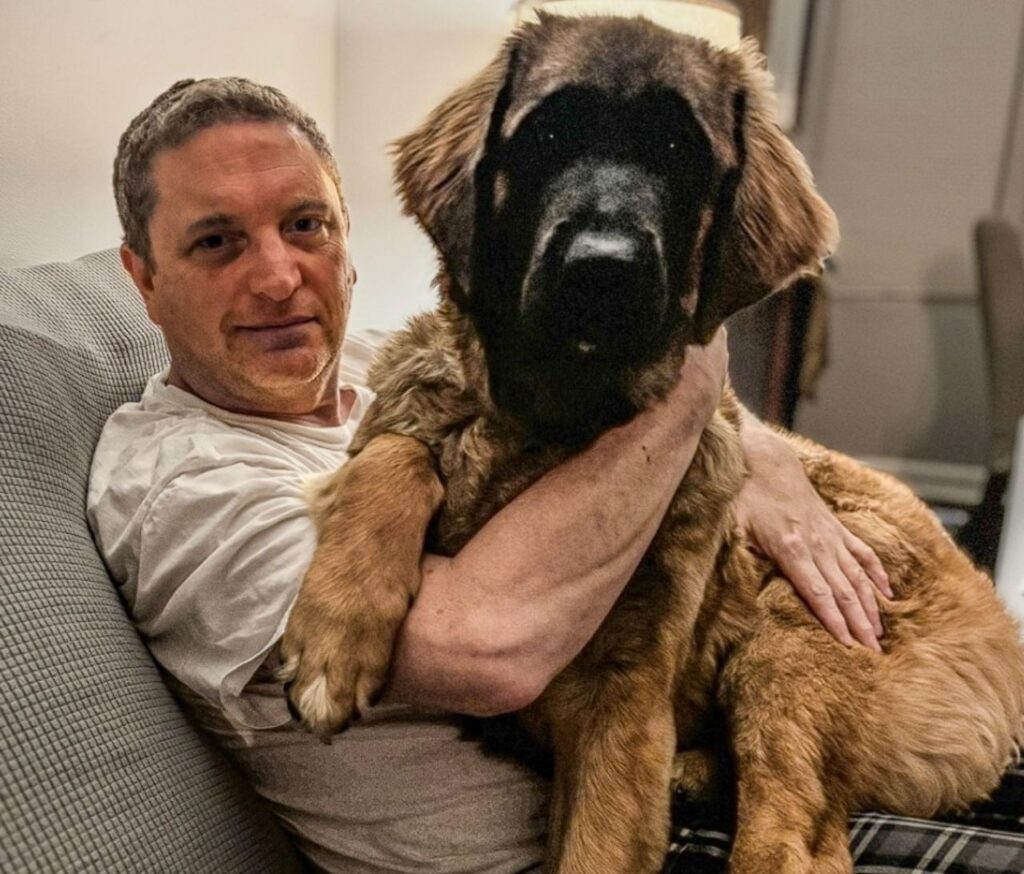Leon on lap