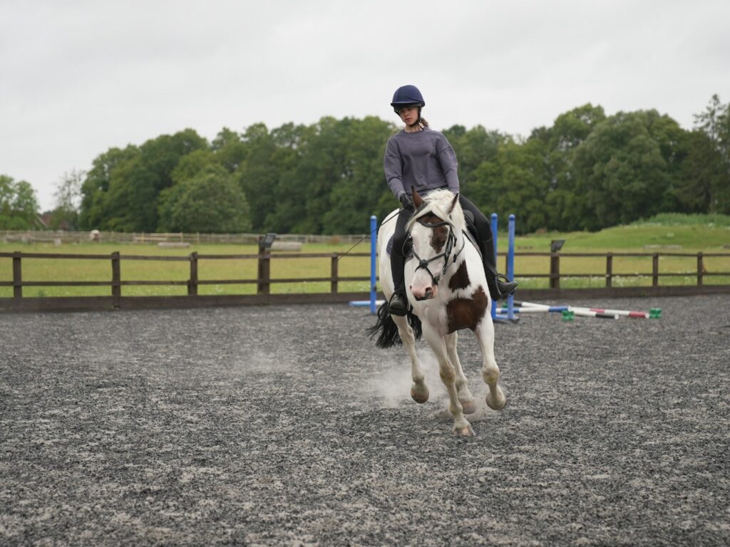 horse riding