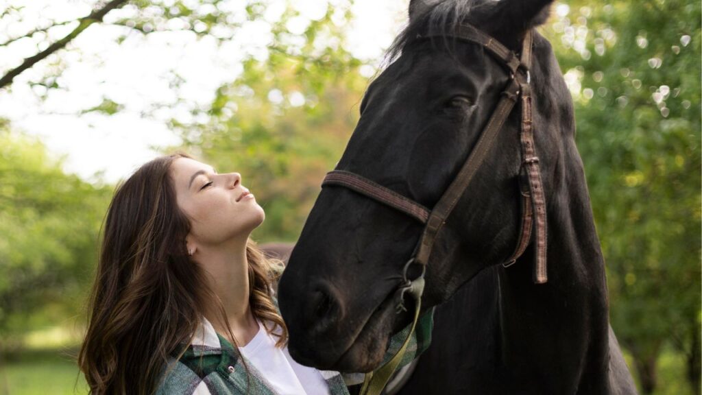 Woman With Horse