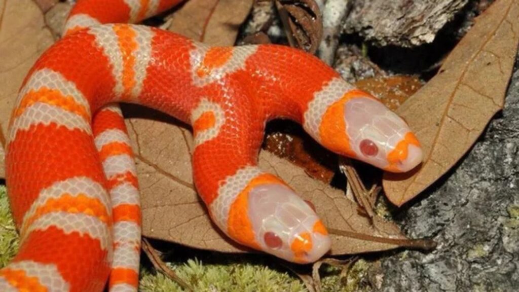 Two-Headed Snake (Polycephaly Reptile)