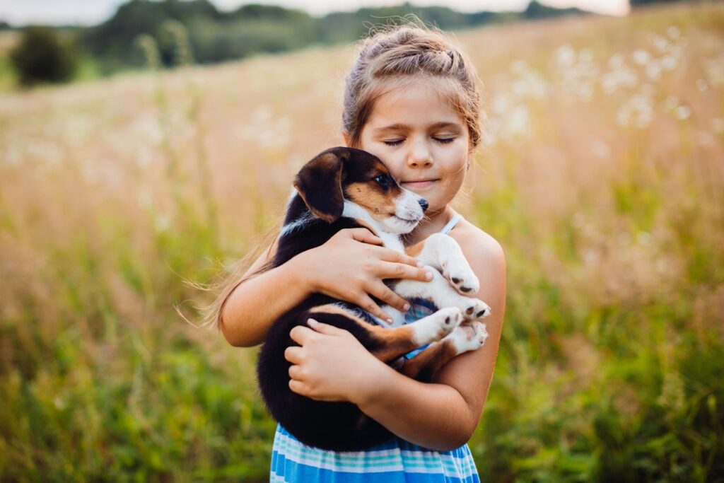 Dog With Children