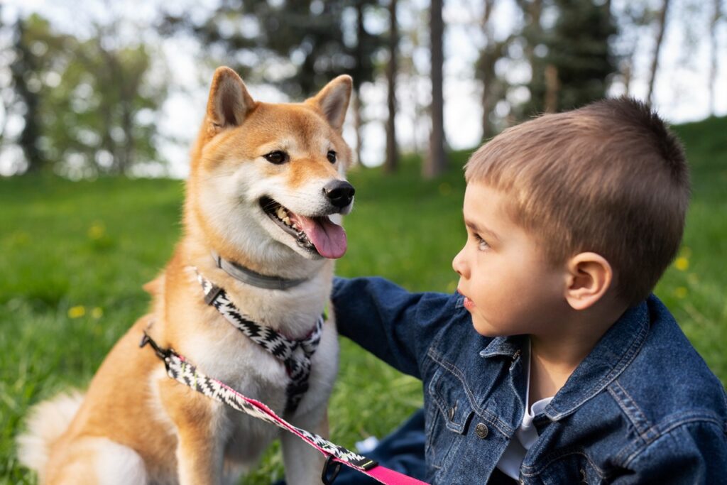 Dog With Children