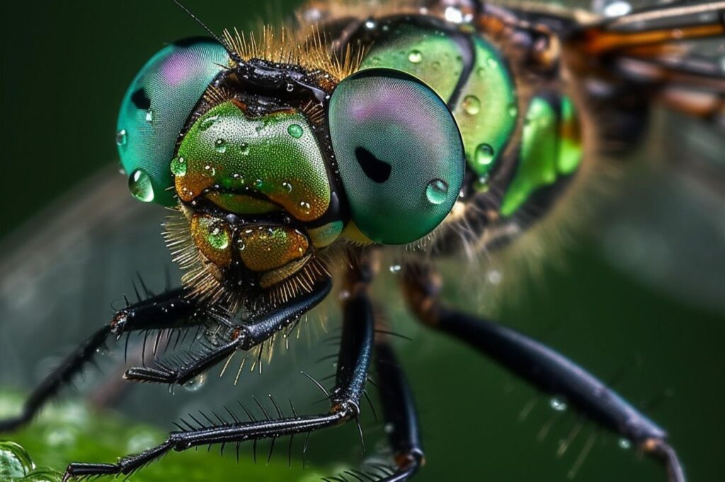 emerald dragonfly