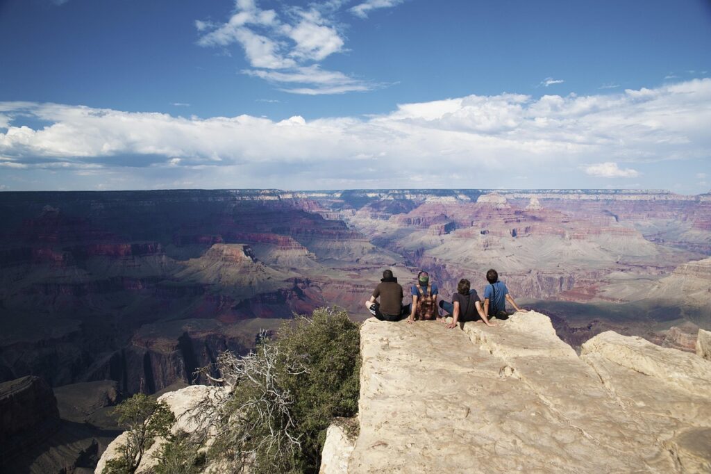 Grand Canyon rim trail danger