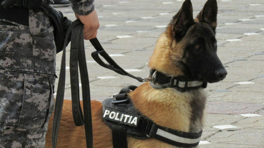 Military working dog handler